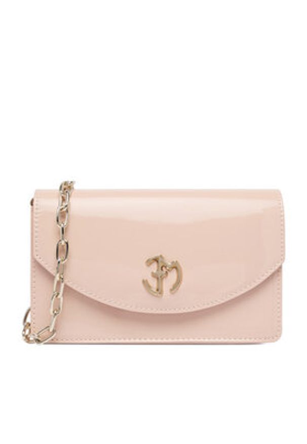 Eva Minge Torebka EO-ANGEL-LDA8639 Różowy jasny. Kolor: różowy. Materiał: skórzane