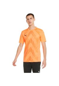 Podkoszulek męskie Puma Teamglory Jersey. Kolor: pomarańczowy. Materiał: jersey. Sport: piłka nożna #1