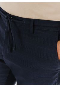 Pako Lorente - PAKO LORENTE – Męskie spodnie w kolorze granatowym w kratę. Kolor: niebieski #3