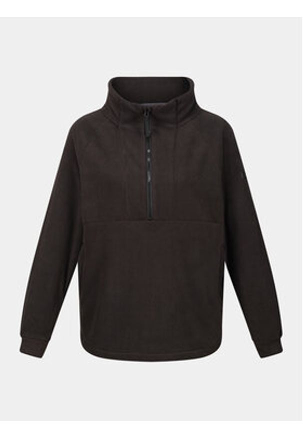 Regatta Polar Lavendon RWA599 Czarny Regular Fit. Kolor: czarny. Materiał: polar, syntetyk