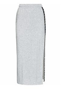 Kappa Spódnica midi 309092 Szary Regular Fit. Kolor: szary. Materiał: bawełna #5