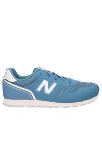 Buty do chodzenia dla dzieci New Balance 373. Zapięcie: sznurówki. Kolor: niebieski, wielokolorowy. Materiał: materiał, tkanina, syntetyk. Szerokość cholewki: normalna. Model: New Balance 373. Sport: turystyka piesza