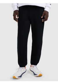 4f - 4F Spodnie dresowe joggery męskie - czarne XS. Kolor: czarny. Materiał: dresówka #2