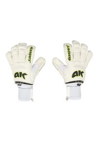 4KEEPERS - Rękawice bramkarskie 4Keepers Champ Carbo VI. Kolor: biały. Sport: piłka nożna