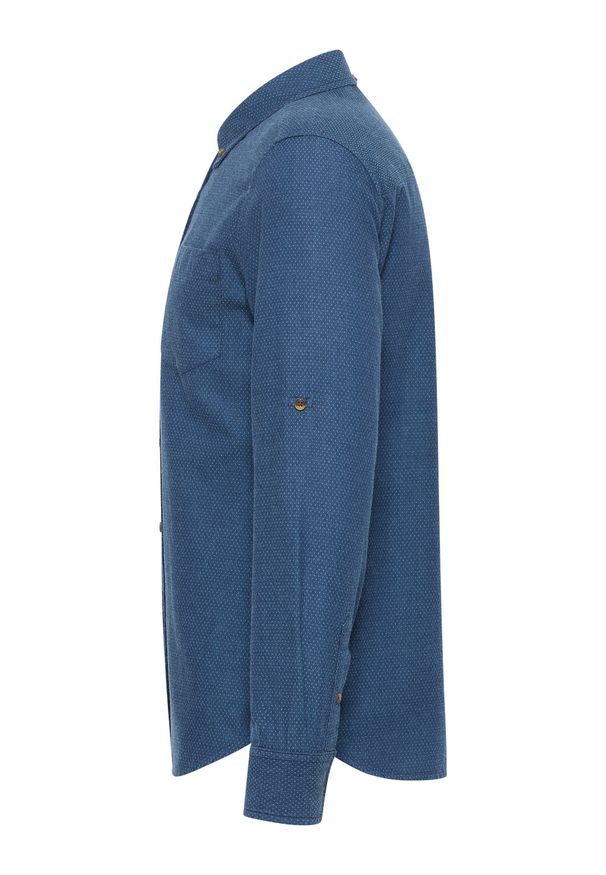 Mustang - Męska Koszula MUSTANG Rawlins Dress Blues 1014766 5334