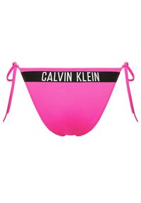 Calvin Klein Swimwear Dół od bikini KW0KW01230 Różowy. Kolor: różowy. Materiał: syntetyk #3