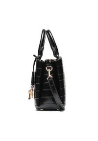 DKNY Torebka Paige Sm Satchel R23DP465 Czarny. Kolor: czarny. Materiał: skórzane #4