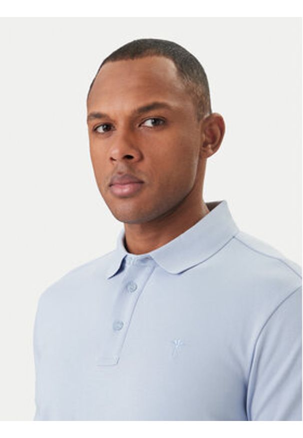 JOOP! Polo Primo 30046975 Błękitny Modern Fit. Typ kołnierza: polo. Kolor: niebieski. Materiał: bawełna