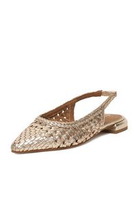 MEXX Baleriny EO-WI40-11268-01 Złoty. Kolor: złoty. Materiał: skóra #6