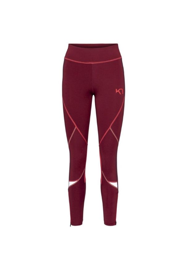 KARI TRAA - Damskie legginsy Kari Traa Louise 2.0. Kolor: czerwony. Sport: fitness