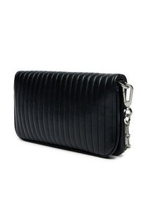 Calvin Klein Torebka Mini Line Quilt Crossbody K60K613079 Czarny. Kolor: czarny. Materiał: skórzane #3