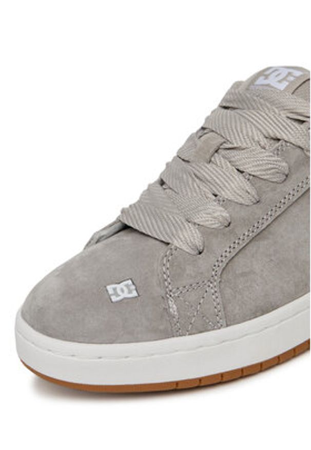 DC Shoes Sneakersy V5-10116 Szary. Kolor: szary. Materiał: skóra, zamsz
