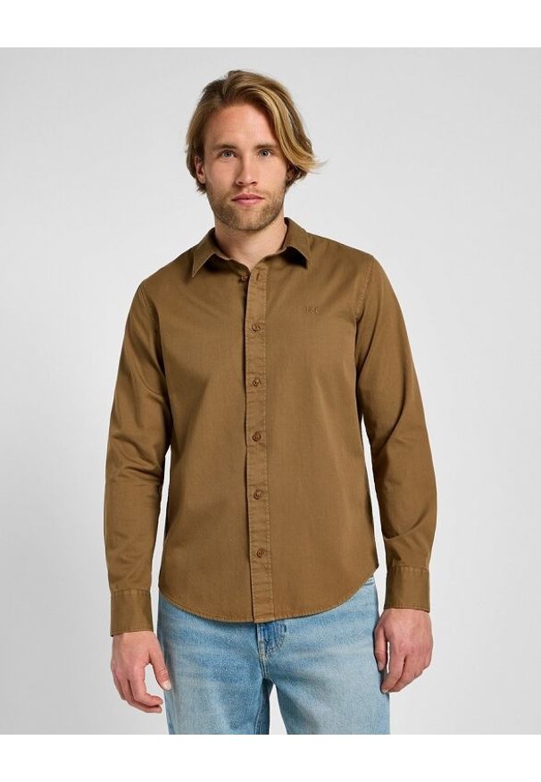 Lee - LEE MĘSKA KOSZULA PATCH SHIRT BUFFALO 112355740 LL37008538