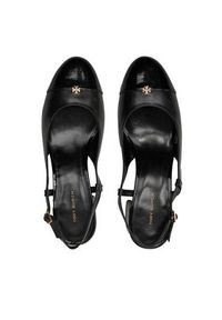 Tory Burch Czółenka 160284 Czarny. Kolor: czarny. Materiał: skóra #5