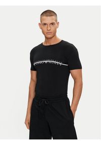 Emporio Armani Underwear T-Shirt 111035 4R729 00020 Czarny Slim Fit. Kolor: czarny. Materiał: bawełna