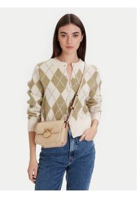 Pinko - PINKO Torebka Love Box Bag Fl Mini PE 25 PLTT 104297 A26L Beżowy. Kolor: beżowy. Materiał: skórzane #1