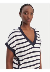 Liu Jo Sport Bluzka TA6084 J3867 Granatowy Relaxed Fit. Kolor: niebieski. Materiał: wiskoza. Styl: sportowy #2