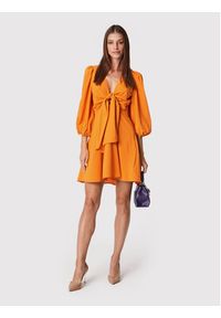 Ted Baker Sukienka letnia Jozelyn 261802 Pomarańczowy Regular Fit. Kolor: pomarańczowy. Materiał: syntetyk. Sezon: lato #4