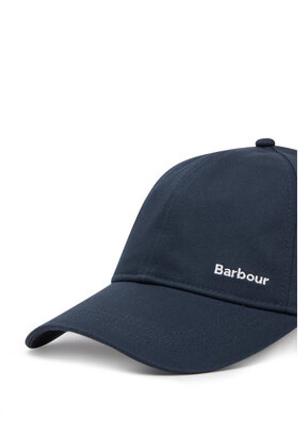 Barbour Czapka z daszkiem Olivia Sports LHA0493NY78 Granatowy. Kolor: niebieski. Materiał: bawełna, materiał