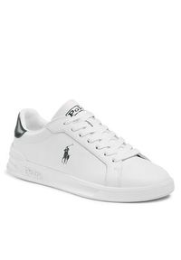 Polo Ralph Lauren Sneakersy Hrt Ct II 809829824004 Biały. Kolor: biały. Materiał: skóra #4