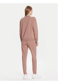 EA7 Emporio Armani Dres 7W000115 AF13135 U6108 Brązowy Regular Fit. Kolor: brązowy. Materiał: bawełna