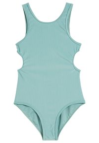 bonprix - Kostium kąpielowy dziewczęcy. Kolor: zielony #1