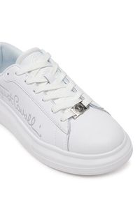 Just Cavalli Sneakersy 78RA3SB3 ZPA88 Biały. Kolor: biały. Materiał: skóra
