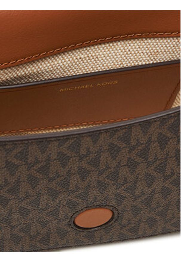 MICHAEL Michael Kors Torebka Lydia 32S5GL0C1B Brązowy. Kolor: brązowy. Materiał: skórzane