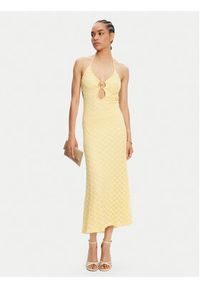 BARDOT - Bardot Sukienka koktajlowa Rosala 59904DB1 Żółty Regular Fit. Kolor: żółty. Materiał: bawełna, syntetyk. Styl: wizytowy #7