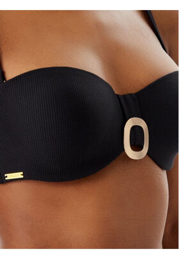 SELMARK - Selmark Góra od bikini BN316 Czarny. Kolor: czarny. Materiał: syntetyk