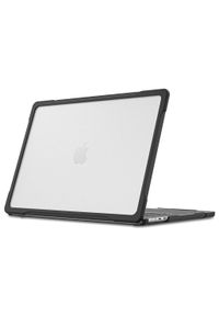 TECH-PROTECT - Etui Tech-Protect Velar MacBook Air 13 M2-M5 2023-2026 black/matte clear. Materiał: guma #1