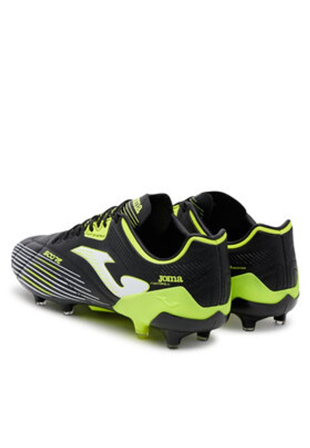 Joma Buty do piłki nożnej Score 2501 SCOS2501FG Czarny. Kolor: czarny. Materiał: skóra