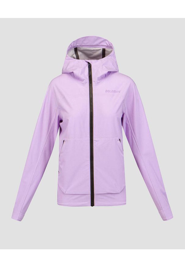 Kurtka damska Dolomite Cristallo Hooded 3L. Kolor: fioletowy