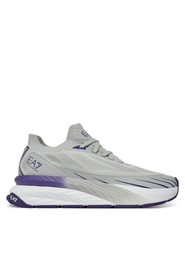 EA7 Emporio Armani Sneakersy X8X176 XK377 U478 Szary. Kolor: szary. Materiał: skóra