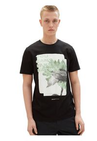 Tom Tailor Denim T-Shirt 1035599 Czarny. Kolor: czarny. Materiał: denim #2