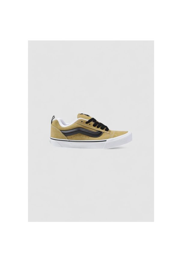Vans - Obuwie sportowe Mężczyzna VANS Knu Skool. Okazja: na co dzień. Kolor: brązowy. Materiał: skóra. Styl: sportowy