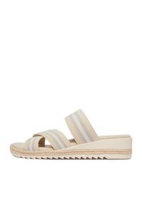 Go Soft Klapki CEO-R25AW01006 Beżowy. Kolor: beżowy. Materiał: materiał #3