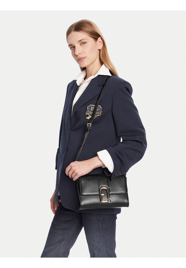 Furla Torebka Urban WB01683 BX3346 IT O6000 Czarny. Kolor: czarny. Materiał: skórzane