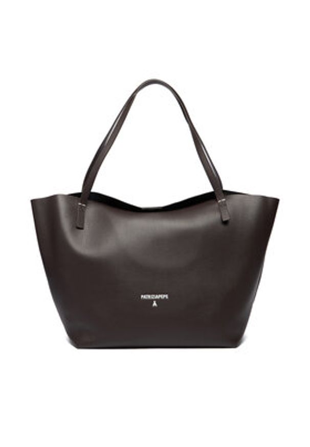 Patrizia Pepe Torebka Borsa 2B0130/L148-B856 Brązowy. Kolor: brązowy. Materiał: skórzane