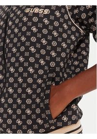 Guess Bluza V5YQ03 KB212 Czarny Regular Fit. Kolor: czarny. Materiał: syntetyk