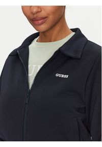 Guess Bluza V5GQ03 KCYF2 Granatowy Regular Fit. Kolor: niebieski. Materiał: syntetyk #5