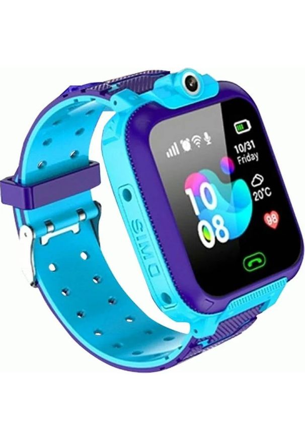 Smartwatch XO H100 Niebieski (H100 blue). Rodzaj zegarka: smartwatch. Kolor: niebieski