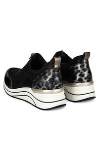 Remonte Sneakersy D0T08-02 Czarny. Kolor: czarny. Materiał: materiał #6