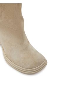 Naked Wolfe Kozaki Nature Beżowy. Kolor: beżowy. Materiał: skóra, zamsz #5