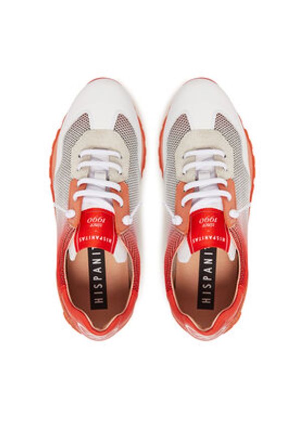 Hispanitas Sneakersy BHV253869 Koralowy. Kolor: pomarańczowy. Materiał: materiał