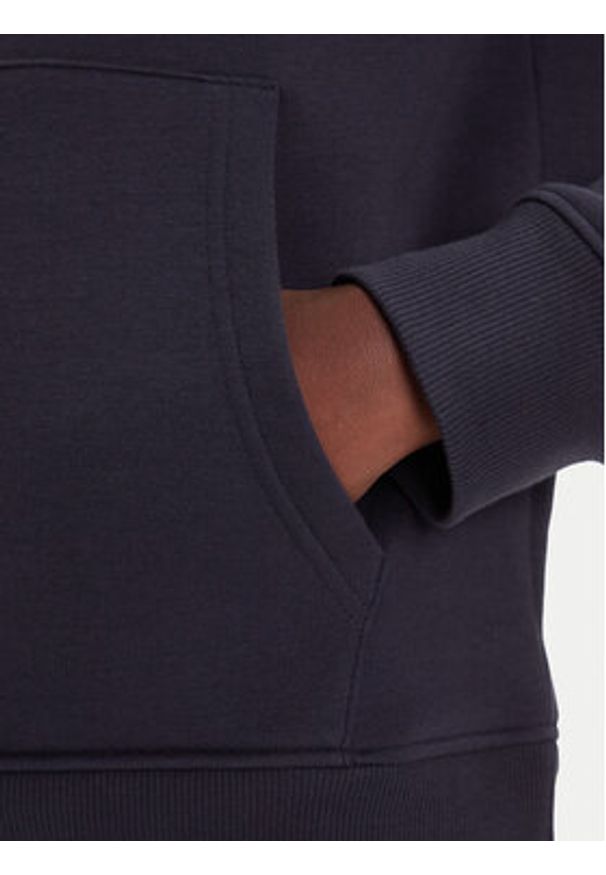 GANT - Gant Bluza Shield 4201413 Granatowy Relaxed Fit. Kolor: niebieski. Materiał: bawełna