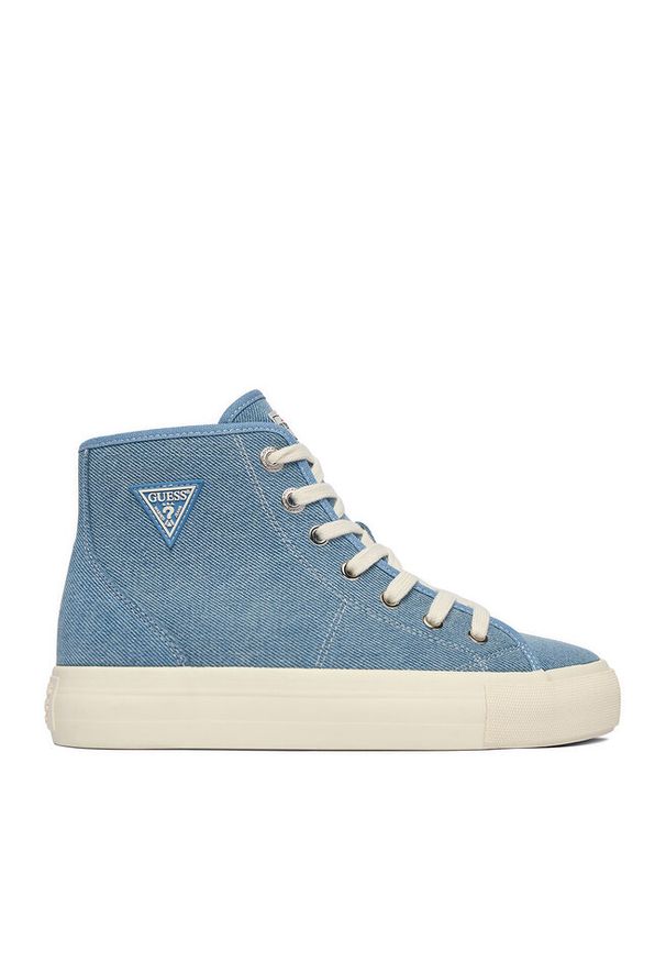 Tenisówki Guess Jeans. Kolor: niebieski