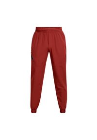 Spodnie męskie Under Armour Unstoppable Joggers. Kolor: czerwony. Sport: fitness