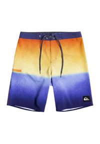 Spodenki kąpielowe dla dzieci Quiksilver SurfSilk Slab. Kolor: pomarańczowy. Materiał: poliester
