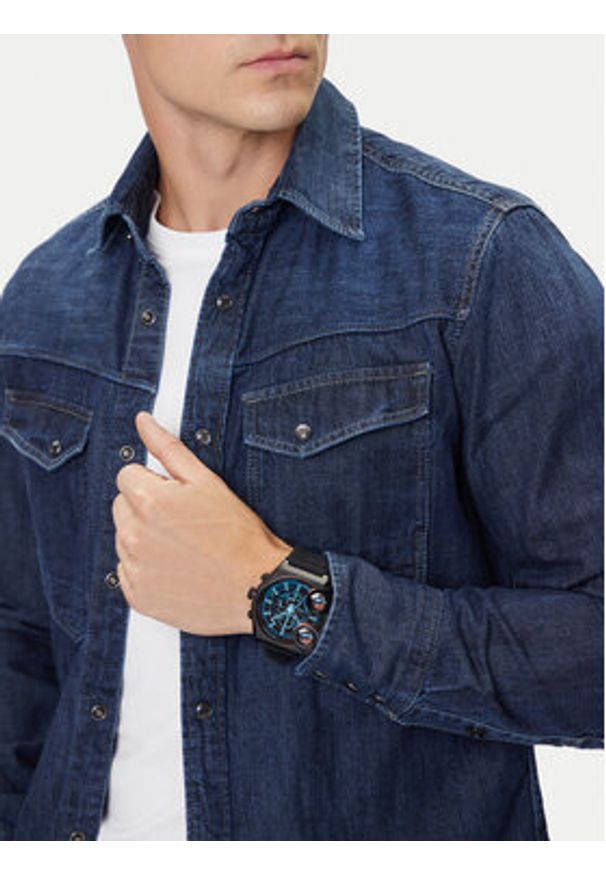 Diesel Zegarek DZ7474 Czarny. Kolor: czarny